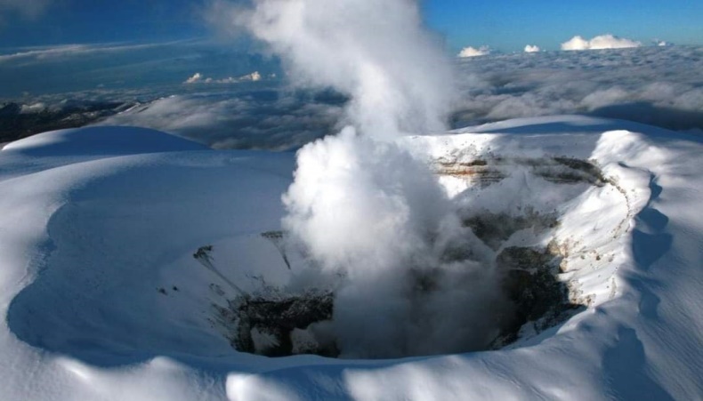 Nevado volcán