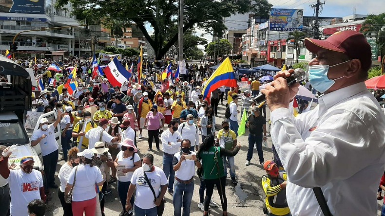 PAro en ibagué quinta