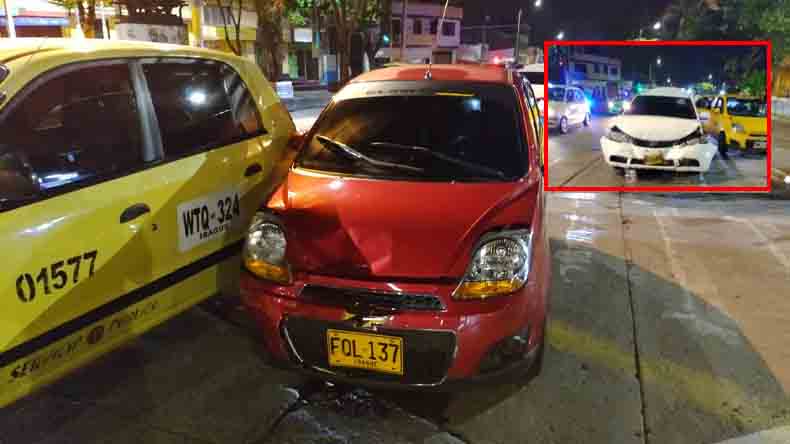 Accidente funcionario Alcaldia