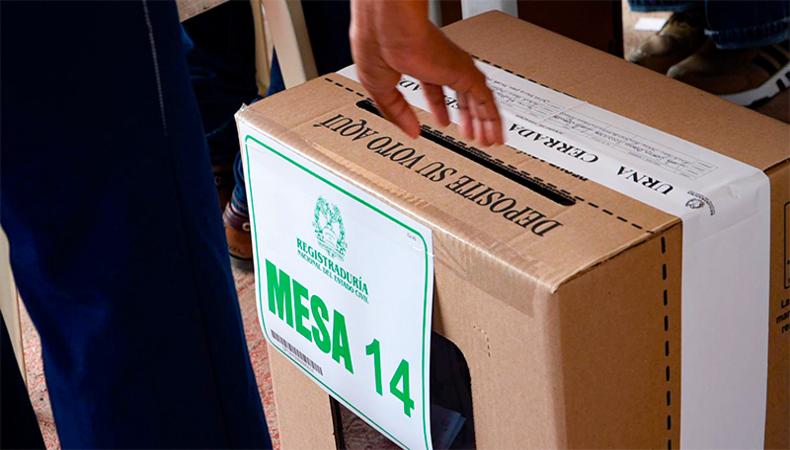 mesa eleccion