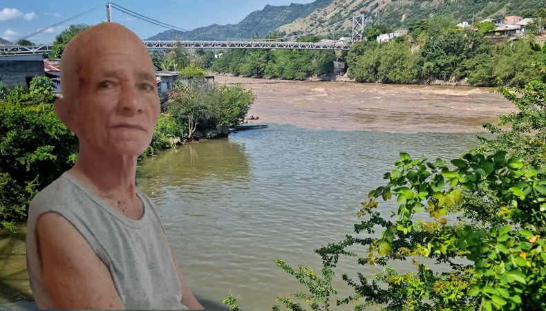 en el rio