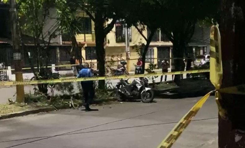 motociclista falle