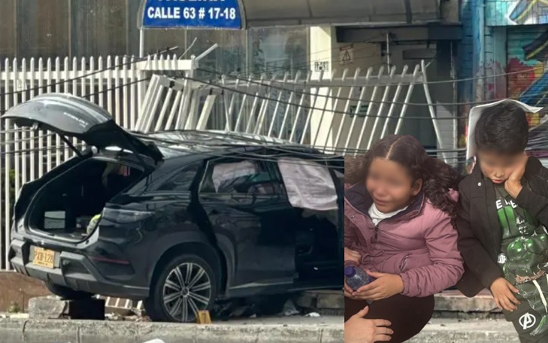 Impacto accidente