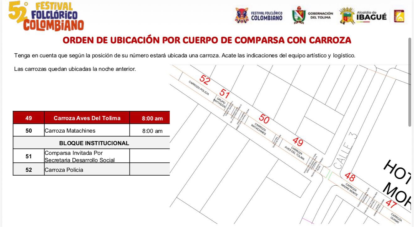 orden comparza