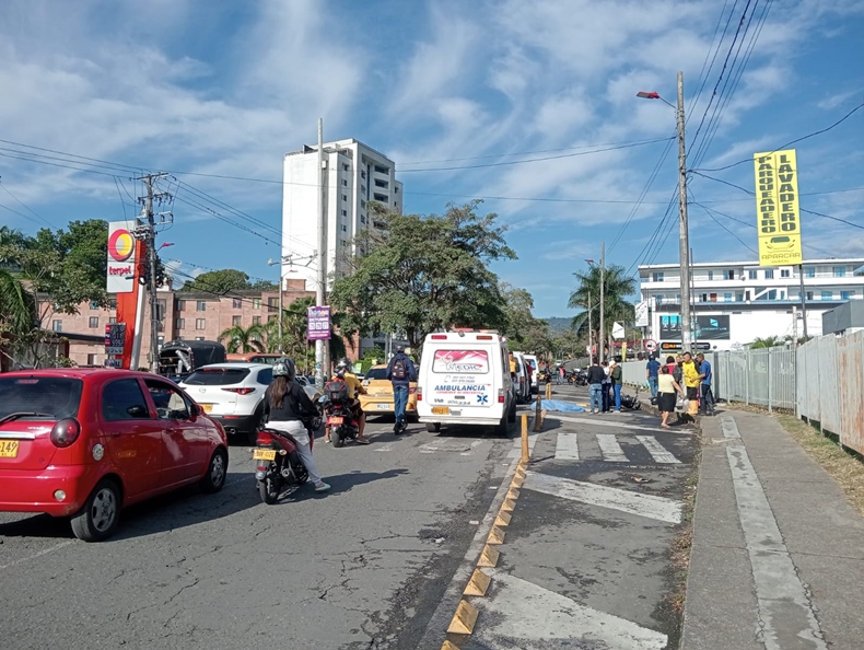 Accidente 60 con Ambala e