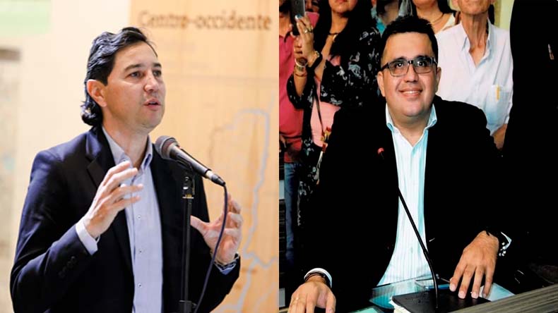 Andres Hurtado y Ruben Dario Correa