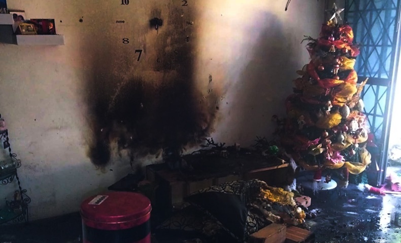 incendio de navidad