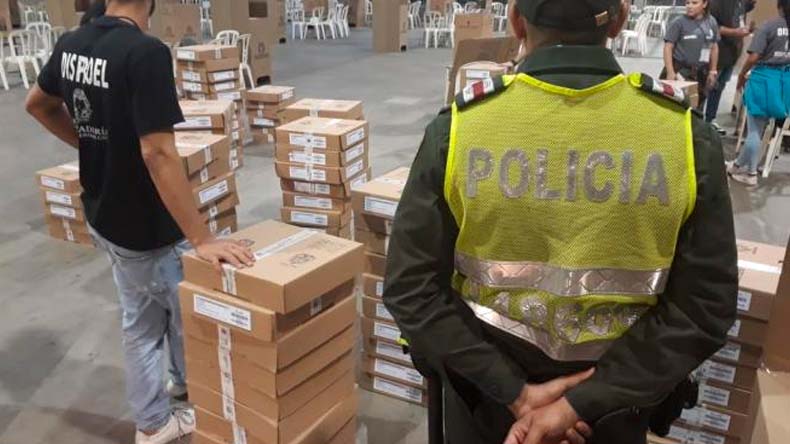 Policias y ejercito elecciones en el Tolima