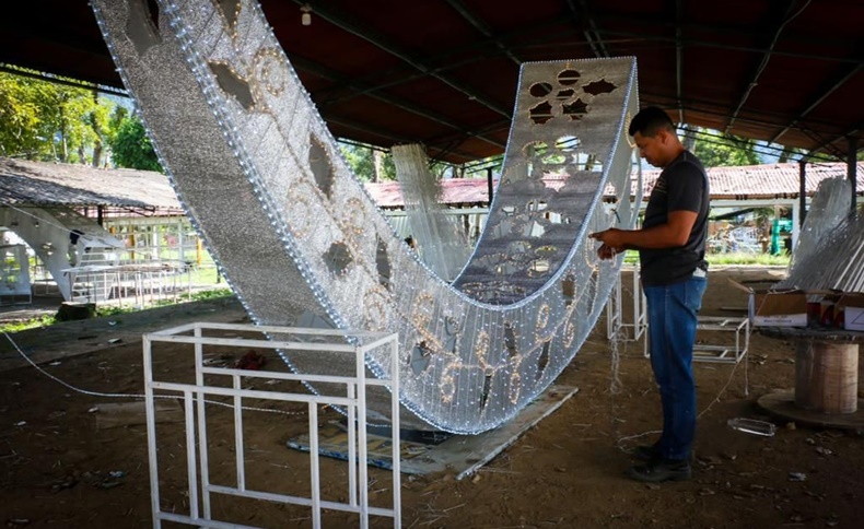 alumbrado navideño