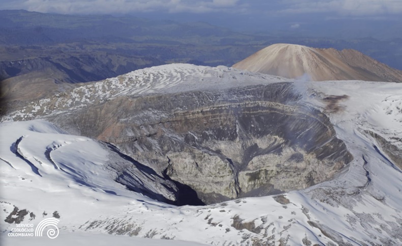 Nevado del Ruiz Cráter