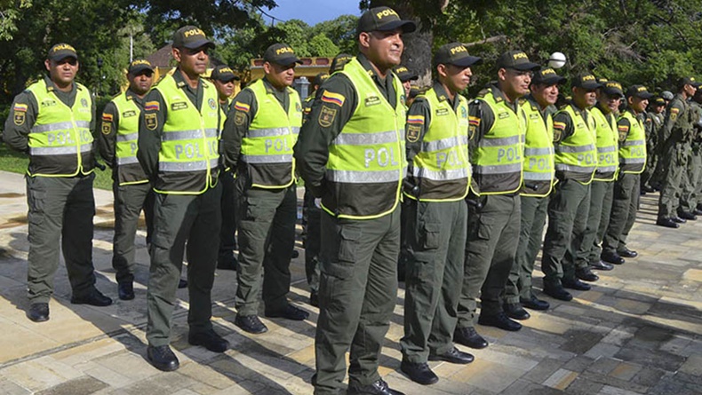 Policías formados