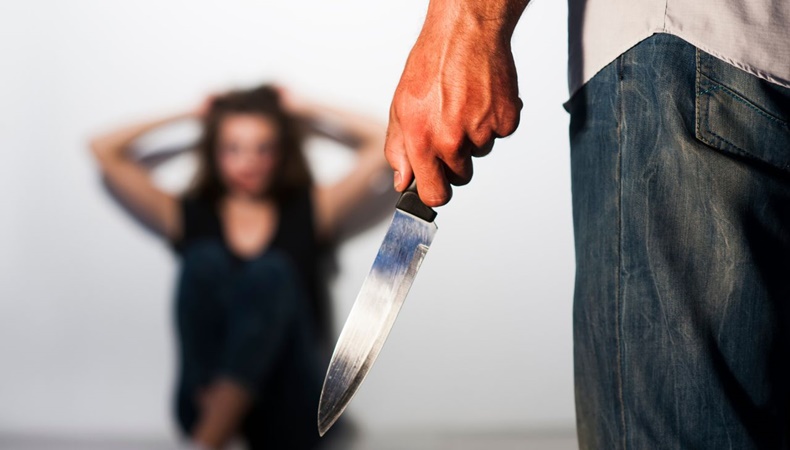 Homicidio mujer a cuchillo