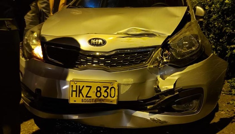carro accidentado