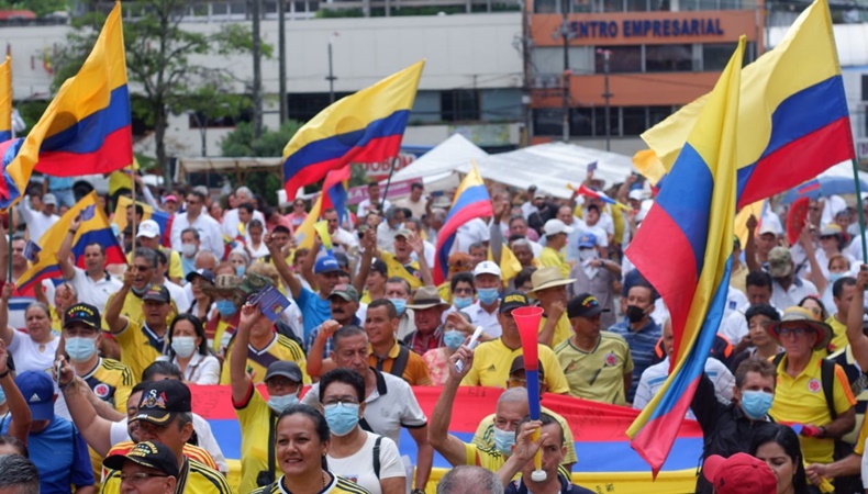 Colombianos Marcha