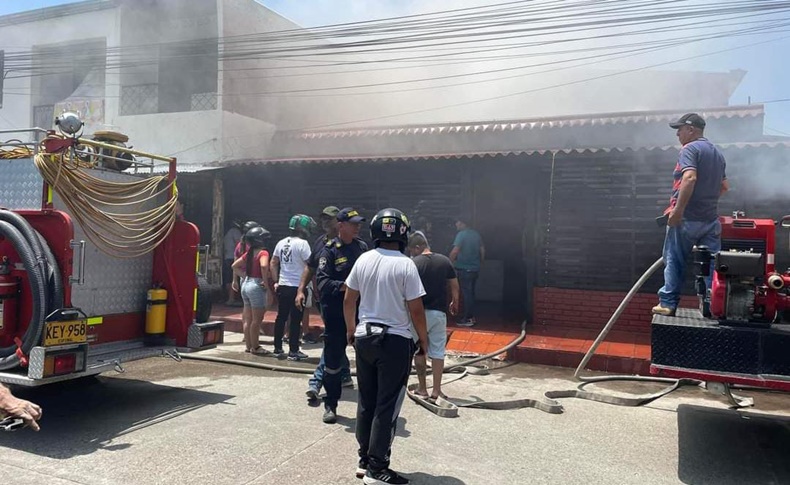 Incendio feo