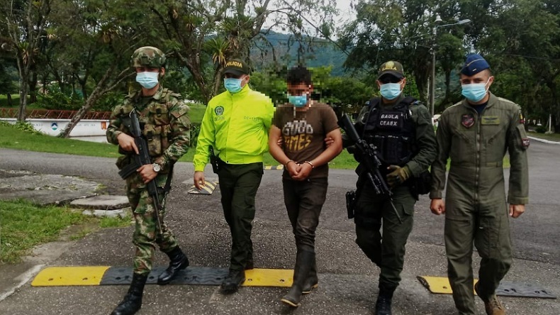 Presunto cabecilla de las FARC